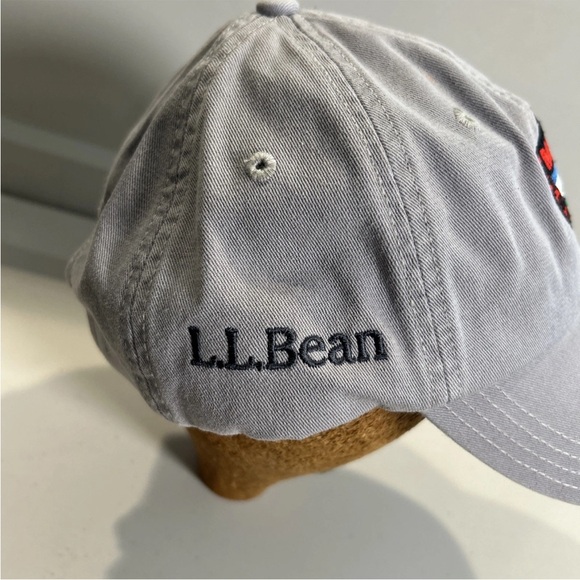 L.L. Bean Maine Fisheries Wildlife Hat Cap Dept Fisheries Embroidered Moose OSFM - Picture 2 of 10